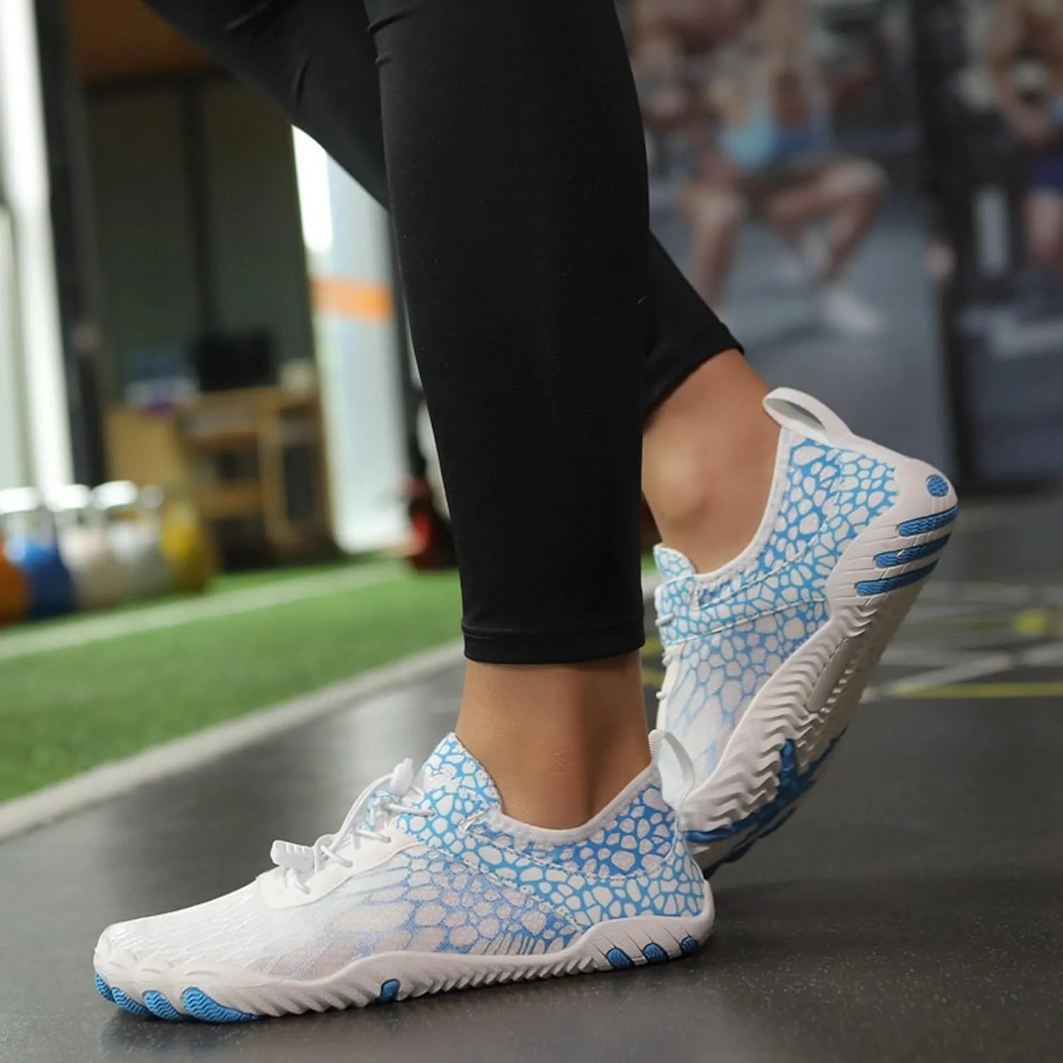Women's Lightweight Quick Drying,Aqua Water Shoes Athletic Comfy Walking Shoes Men's and Women's Non Slip Sports Sneakers Outdoor River Tracing Shoe Summer Breathable Hiking Running Fitness Footwear