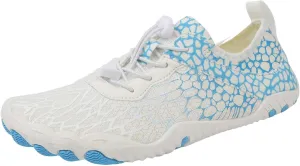 Women's Lightweight Quick Drying,Aqua Water Shoes Athletic Comfy Walking Shoes Men's and Women's Non Slip Sports Sneakers Outdoor River Tracing Shoe Summer Breathable Hiking Running Fitness Footwear