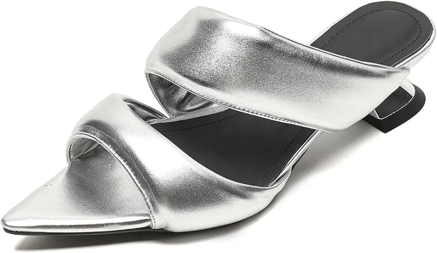 Women's Pointed Toe Sandals - Strange Style Mid Heels, Summer Outdoor Dress Versatile