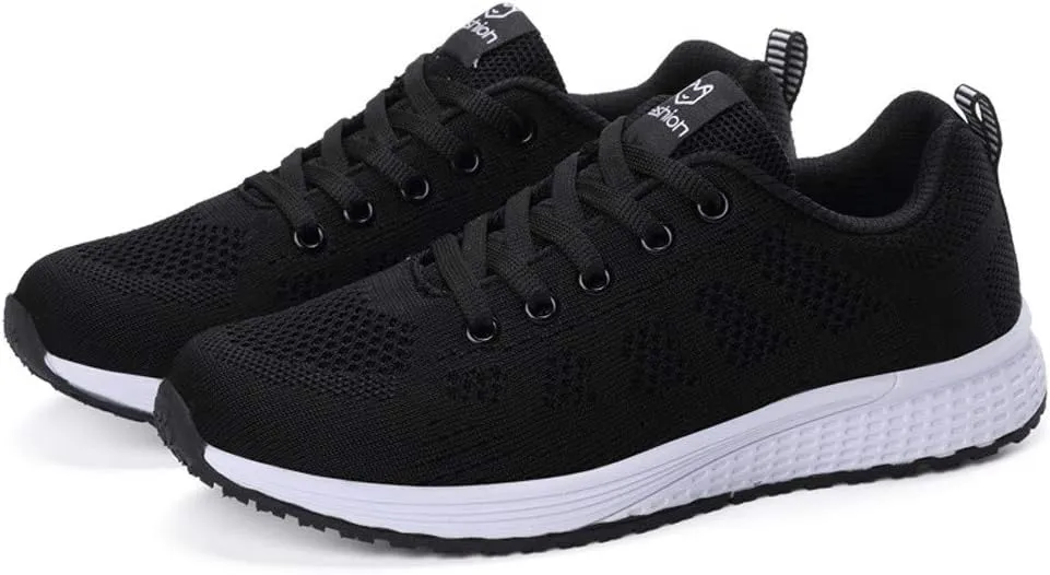 Womens Running Shoes Slip On Black Walking Shoes Women Arch Support Work Tennis Shoes for Women Office White Platform Shoes for Women Wide Walking Shoes Women Tan