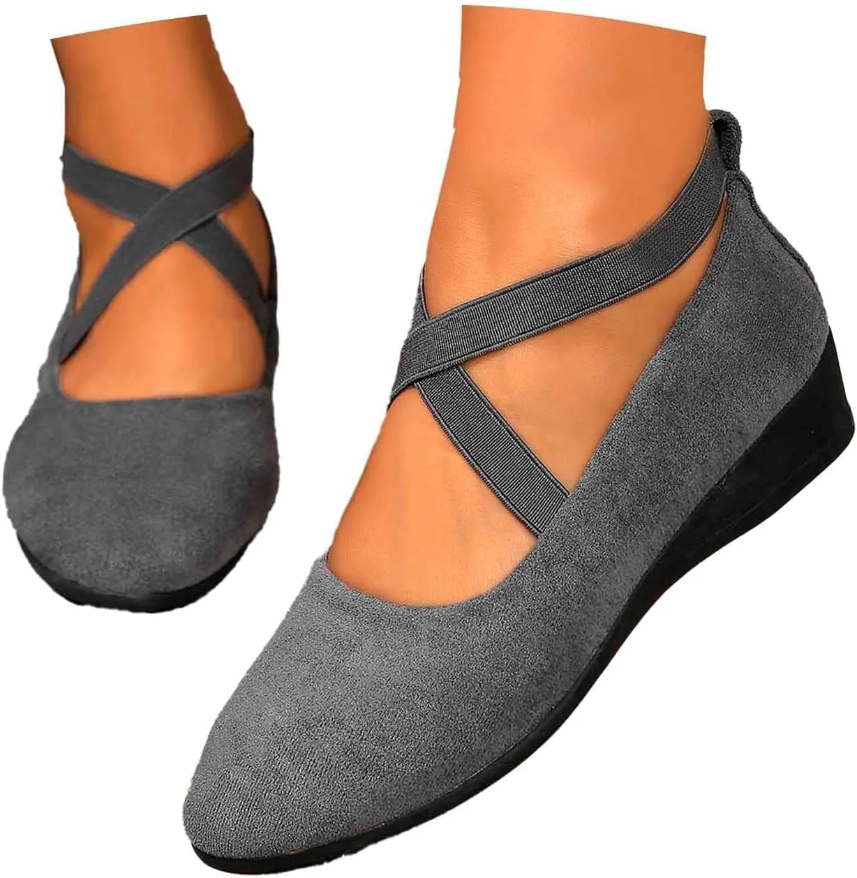 Women's Sandals Comfort Light Shoe Flat Flats Toe Shallow Slip on Comfortable Walking Shoes Fashion Dress Shoes 2025