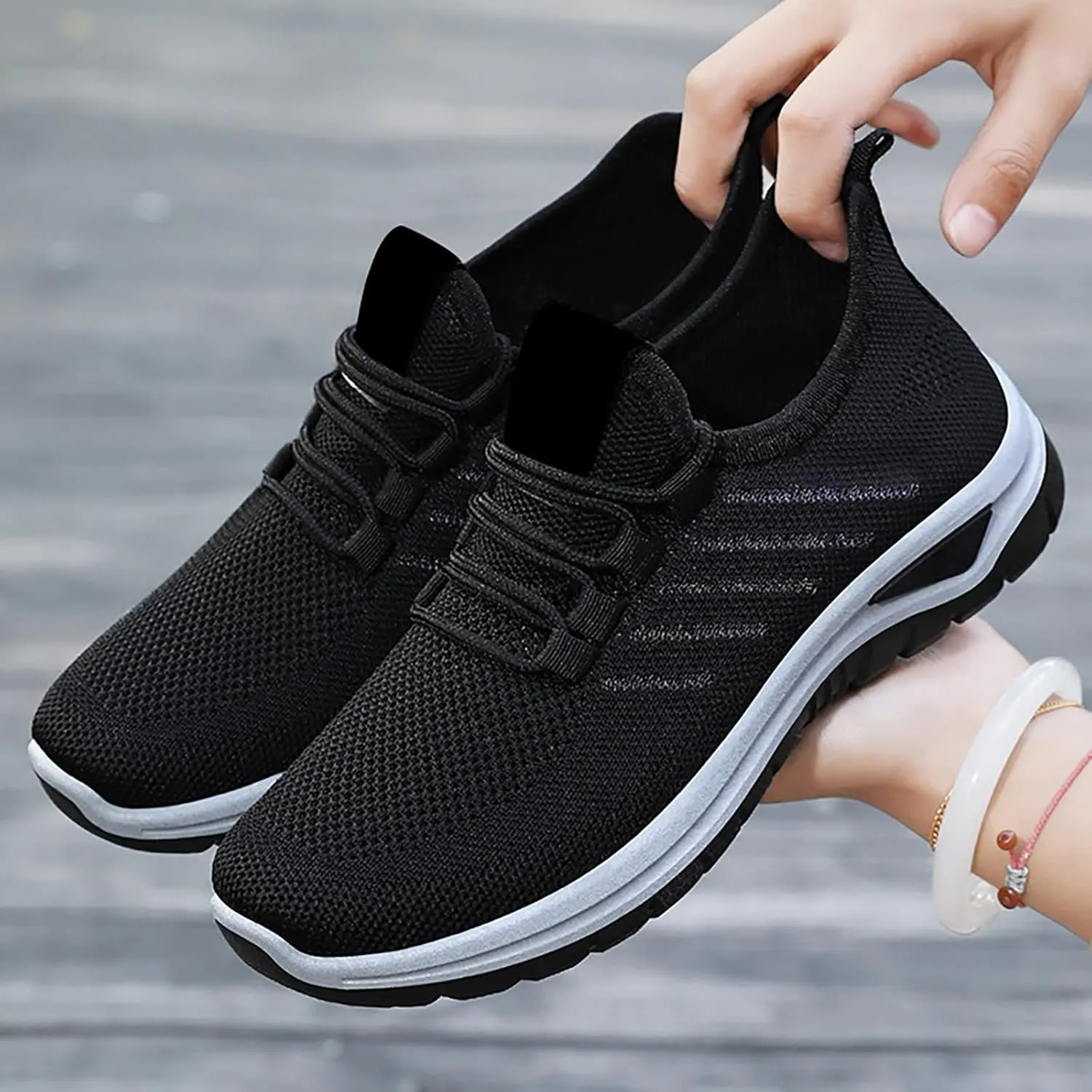 Women's Shoes Sneakers Lightweiht Breathable Mesh Athletic Shoes Summer Casual Fashion Non Slip Walking Workout Shoes