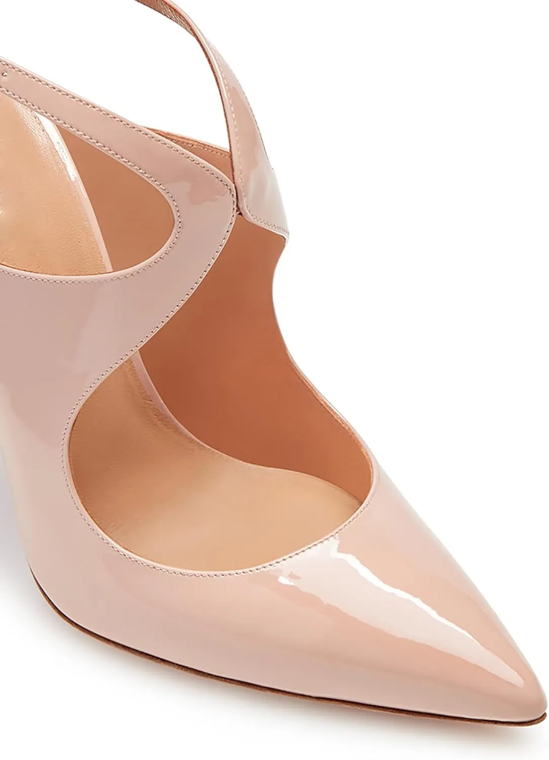 Womens Slingback Stiletto High Heels Closed Pointed Toe Pumps Elegant Ankle Strap Buckle Party Prom Wedding Dress Pumps Shoes