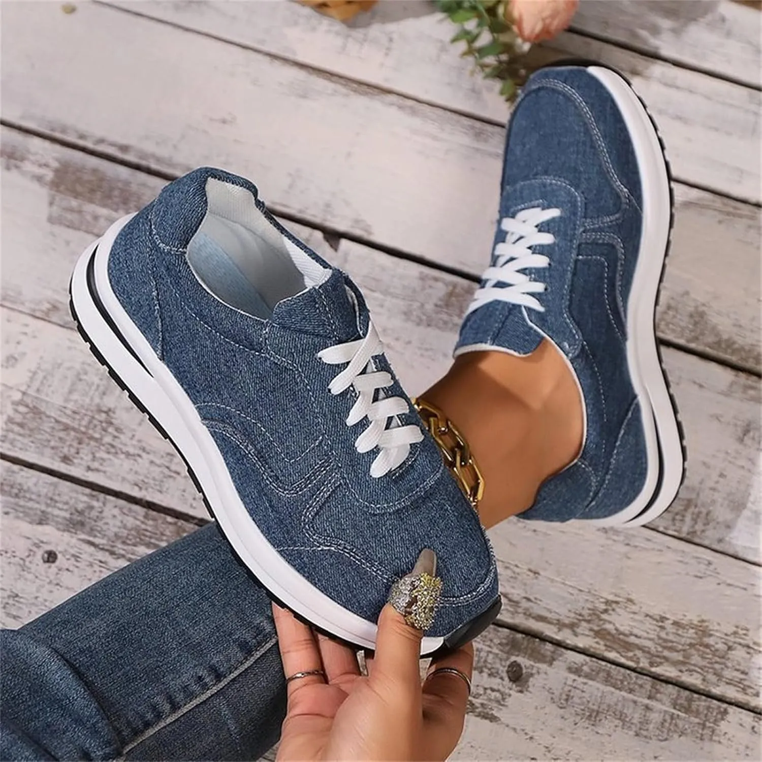 Womens Sneakers Walking Sneakers for Women Sports Shoes Women's Slip on Shoes Casual Flat Comfortable Walking Shoes