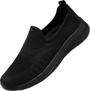 Women's Soft Orthopedic Shoes Breathable Woven Go Walking Slip On Foam Shoes Arch Support Hands Bass Shoes Men Casual