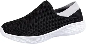 Womens Tennis Shoes Size 11 Wide Width Slip On Walking Shoes for Senior Women Comfortable Casual Shoes for Women Size 5.5 Womens Sneakers Size 11 Wide Width Zapatos para Mujer Comodos De Fiesta