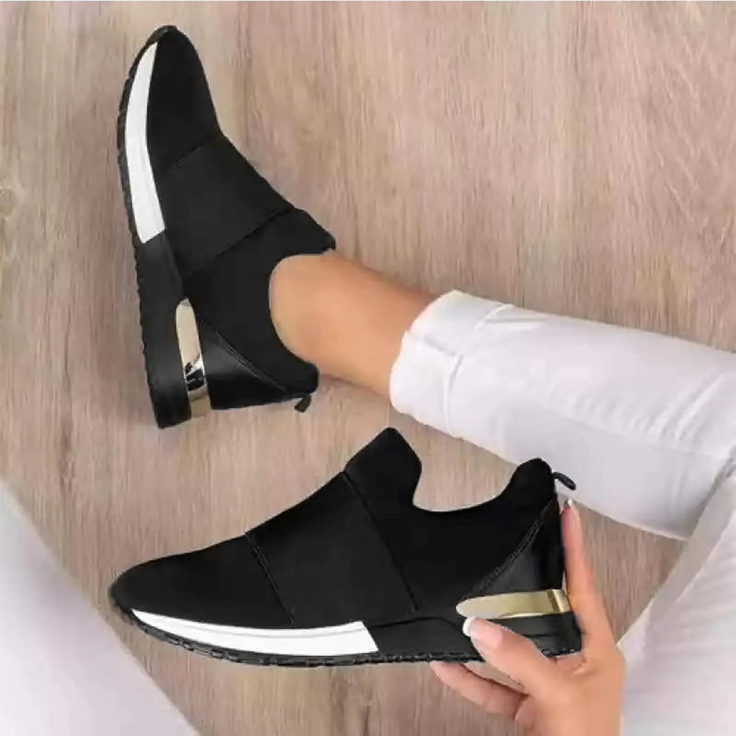 Womens Trail Running Shoes Wide Width Zapatos De Piel para Mujer Suaves Y Comodos De Vestir Women Slip On Shoes Dressy Womens White Platform Sneakers Zapatos OrtopDicos De Trabajo para Mujeres
