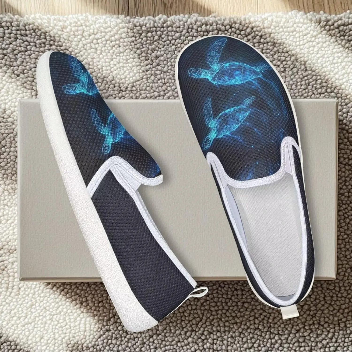 Womens Turtle Outdoor Loafer Casual Wedding Shoes Dress Flat Classic Leisure Driving Walking Shoes