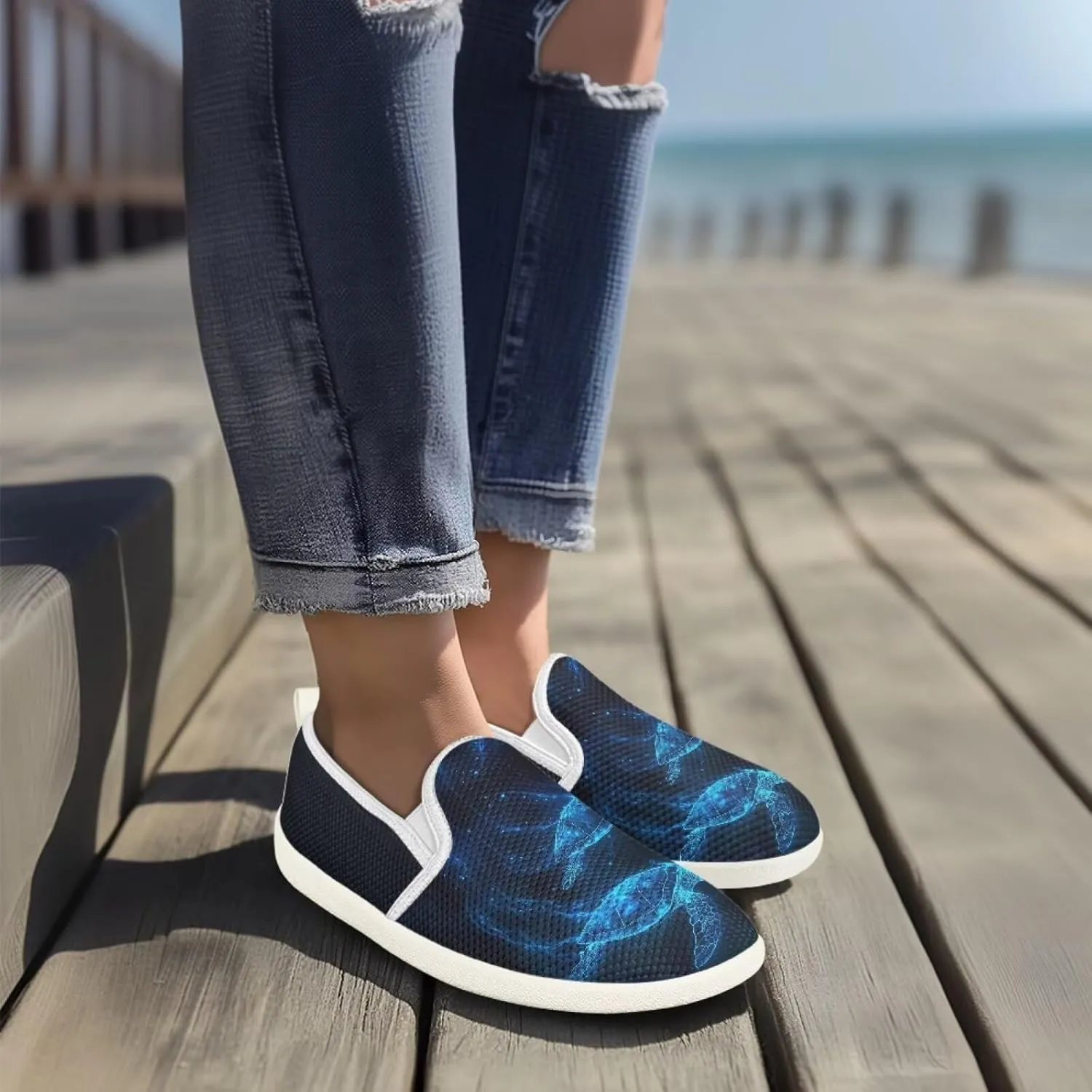 Womens Turtle Outdoor Loafer Casual Wedding Shoes Dress Flat Classic Leisure Driving Walking Shoes