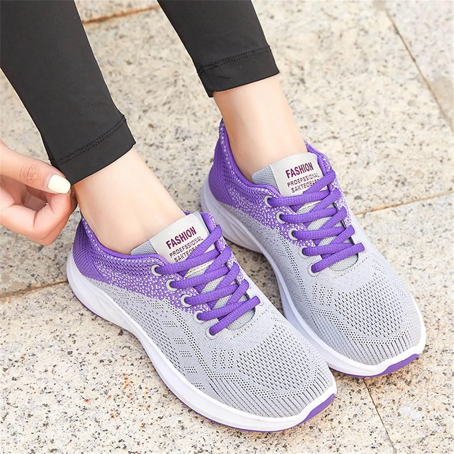 Womens Walking Shoes Size 9.5 Black and White Women's Wide Width Athletic Walking Shoes Black Dress Shoes for Women Wide Width Women Sneakers Size 8 Comfortable Cute Tennis Shoes for Women Trendy