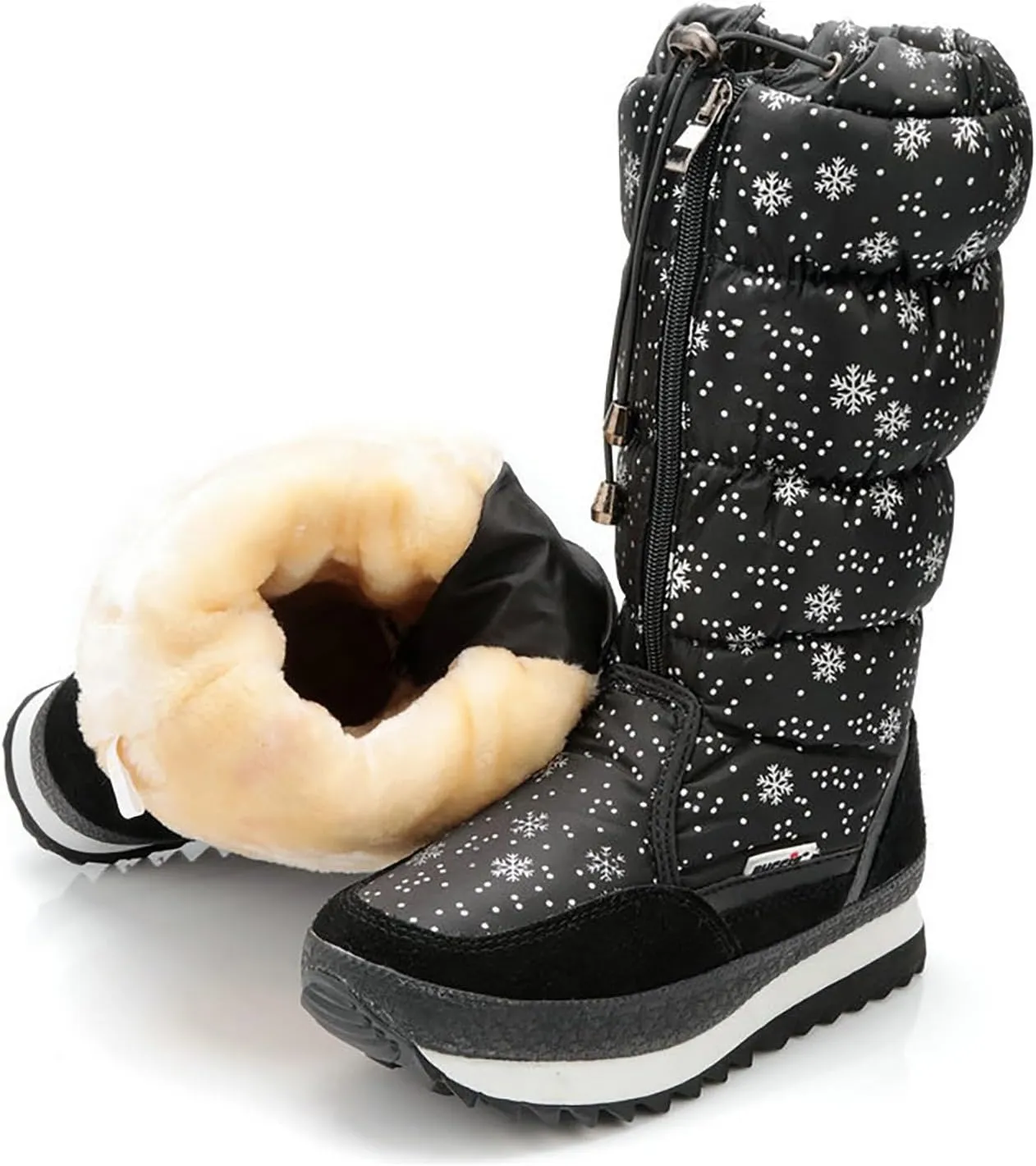 Women's Winter Thermal Boots for Women Waterproof Snow Winter Warm Hiking Work Comfy Boots Sneakers Walking Shoes Combat
