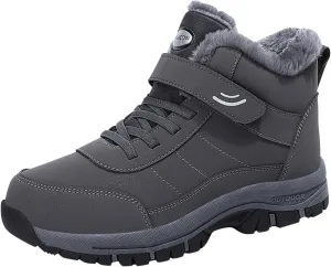 Work Boots for Men Waterproof Hiking Sneakers Shoes with Hook Loop Womens Working Shoes Insulated Waterproof Outdoor Shoes Lightweight Hike Grounded Footwear