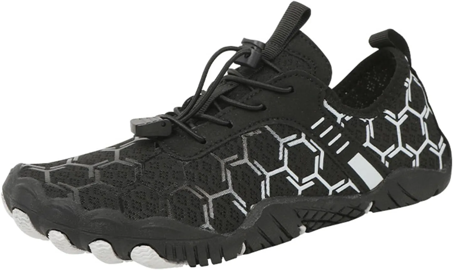 ZWRXW Hike 2025 Footwear Barefoot Shoes Women Wide Toe Box Hiking Shoes Healthy & Non-Slip Lightweight Breathable Barefoot Shoe Unisex
