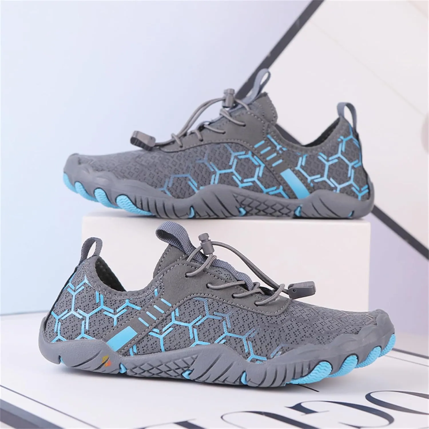 ZWRXW Hike 2025 Footwear Barefoot Shoes Women Wide Toe Box Hiking Shoes Healthy & Non-Slip Lightweight Breathable Barefoot Shoe Unisex