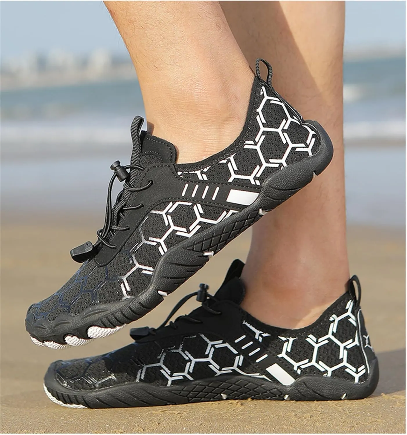 ZWRXW Hike 2025 Footwear Barefoot Shoes Women Wide Toe Box Hiking Shoes Healthy & Non-Slip Lightweight Breathable Barefoot Shoe Unisex